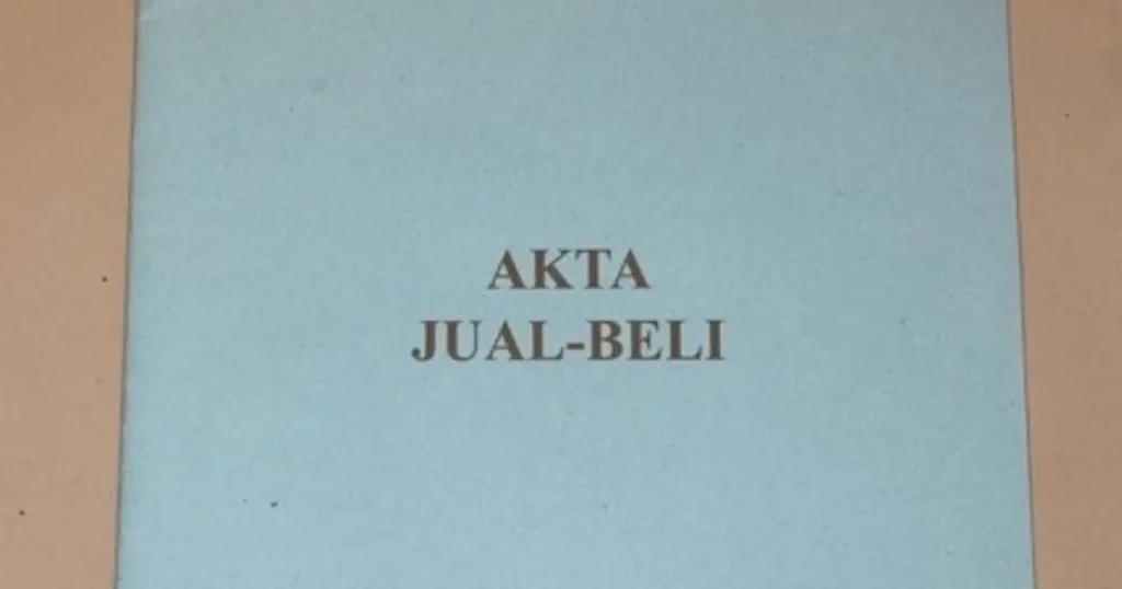 Akta Jual Beli (AJB)